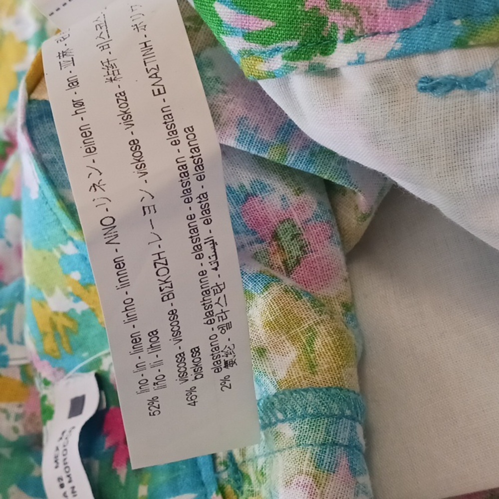 Zara Floral Pants - Picture 9 of 13